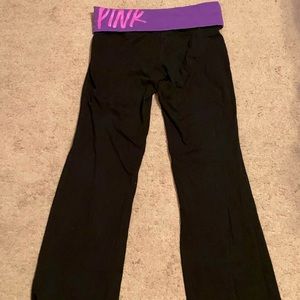 Victorias Secret Pink Flare Yoga Pants